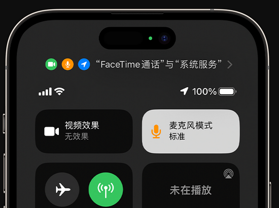 琼山苹果授权维修网点分享iPhone在通话时让你的声音更清晰 