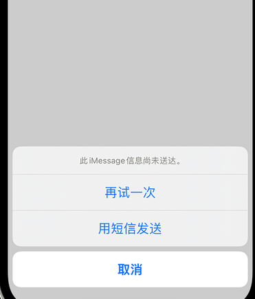 琼山apple维修iPhone上无法正常发送iMessage信息