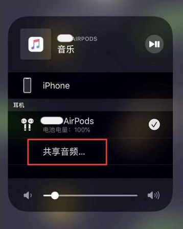 琼山苹果14音频维修点分享iPhone14音频共享设置方法 