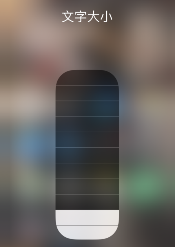 琼山苹果手机维修分享小技巧：在 iPhone 控制中心快速调节字体大小 